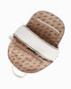 Immagine di RIFLE - Zaino beige con due scomparti principali e tasca frontale con zip orizzontale