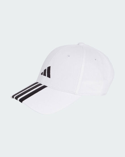 Immagine di ADIDAS - CAPPELLINO DA BASEBALL 3-STRIPES CAP NL BIANCO E NERO - JE5652