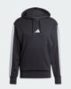 Immagine di ADIDAS - FELPA CON CAPPUCCIO 3S FT HD NERA -  JD1874