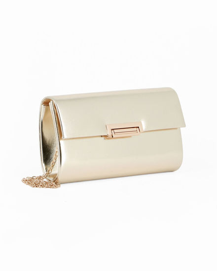 Immagine di MISS GLOBO - Pochette oro con patta