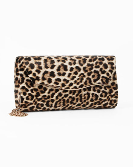 Immagine di MIS GLOBO - Pochette maculata con patta effetto onda