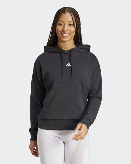 Immagine di ADIDAS - FELPA CON CAPPUCCIO SL FT HD DA DONNA NERO - JD7989
