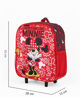 Immagine di MINNIE - Zaino trolley rosso con tasche laterali