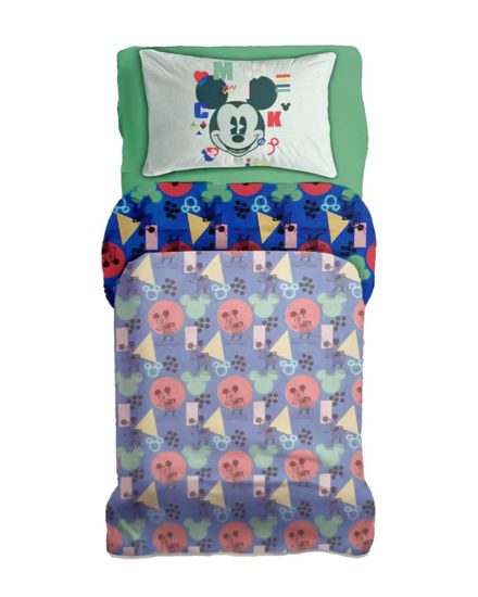 Immagine di MICKEY - Completo letto singolo, 100% cotone