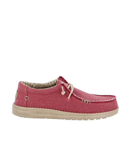 Immagine di HEYDUDE - SCARPA WALLY BRAIDED POMPEIAN RED