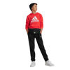 Immagine di ADIDAS - FELPA CON CAPPUCCIO BL HOODIE JUNIOR ROSSA E BIANCA - IX9531