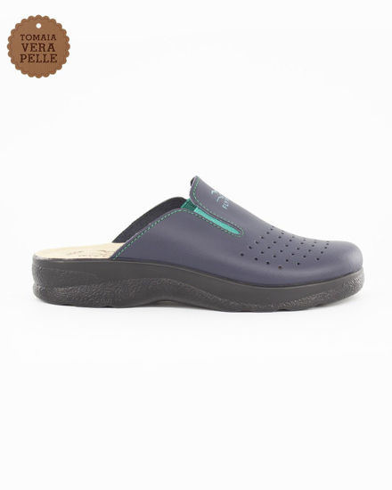 Immagine di FLY FLOT- Ciabatta sanitaria in VERA PELLE,  MADE IN ITALY