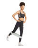 Immagine di ADIDAS - TOP PWRCT 3S BRA NERO CON LOGO BIANCO DA DONNA- JG1404