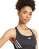 Immagine di ADIDAS - TOP PWRCT 3S BRA NERO CON LOGO BIANCO DA DONNA- JG1404