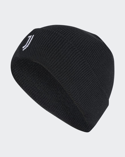 Immagine di ADIDAS - BERRETTO JUVE WOOLIE NERO CON LOGO BIANCO - JE6000