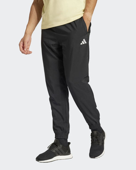Immagine di ADIDAS - PANTALONE STANFRD E PT NERO CON LOGO BIANCO - JD1833
