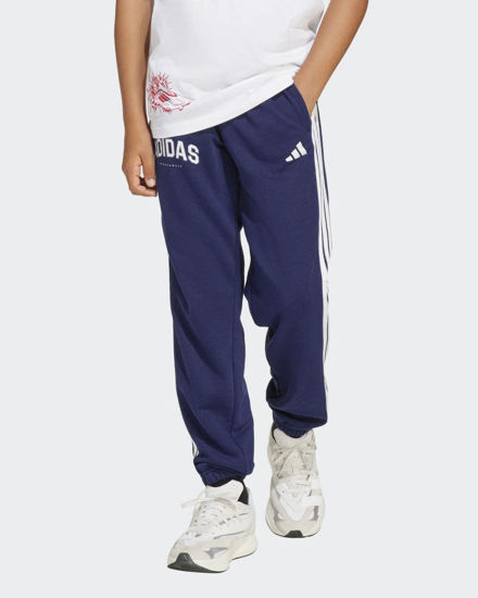 Immagine di ADIDAS - PANTALONE 3S PT BLU SCURO JUNIOR - JM2444