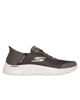 Immagine di SKECHERS - GO WALK FLEX - HANDS UP - Sneakers marrone con tomaia in mesh