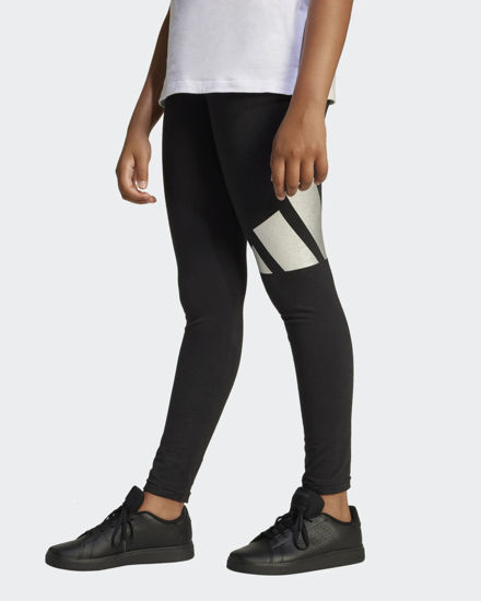 Immagine di ADIDAS - LEGGINGS NERO GLAM LEG JUNIOR - JD0011