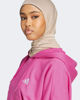 Immagine di ADIDAS - FELPA CON CAPPUCCIO FUXIA 3S FT QZ HD DA DONNA - JN1953