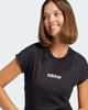 Immagine di ADIDAS - T-SHIRT NERA LIN SJ T BLACK DA DONNA - JC8238