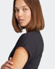 Immagine di ADIDAS - T-SHIRT NERA LIN SJ T BLACK DA DONNA - JC8238