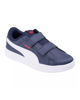 Immagine di PUMA - SNEAKER JUNIOR RICKIE CLASSIC V PS BLU E BIANCA, NUMERATA 28/35 - 394253-01