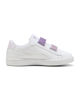 Immagine di PUMA - SNEAKER JUNIOR SMASH 3.0  BIANCA E LILLA CON GLITTER, NUMERATA 28/35 - 395609-06