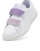 Immagine di PUMA - SNEAKER JUNIOR SMASH 3.0  BIANCA E LILLA CON GLITTER, NUMERATA 28/35 - 395609-06