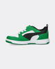 Immagine di PUMA - SNEAKER JUNIOR REBOUND V6  BIANCA E VERDE, NUMERATA 28/35 -  397419-05