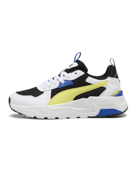 Immagine di PUMA - SNEAKERS JUNIOR TRINITY LITE GS, NERA BIANCA E GIALLA, NUMERATA 36/39 - 391443-14