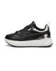 Immagine di PUMA - SNEAKERS DONNA R78 DISRUPT METALLIC DREAM, NERA, BIANCA E GRIGIO METALLIZZATO - 397803-02