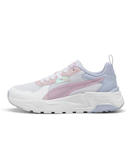 Immagine di PUMA - SNEAKERS JUNIOR  TRINITY LITE BLURRY DREAMS GS, BIANCA, ROSA E GRIGIA,  NUMERATA 36/39 - 402265-01