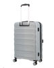 Immagine di AMERICAN TOURISTER - TROLLEY ARGENTO 4 RUOTE IN ABS CON COMBINAZIONE TSA