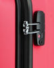 Immagine di AMERICAN TOURISTER - TROLLEY ROSA 4 RUOTE IN ABS CON COMBINAZIONE TSA