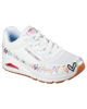 Immagine di SKECHERS - UNO - LOVE ALL AROUND - Skechers bianca con dettaglio cuori