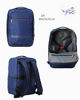 Immagine di AMERICAN TOURISTER - TROLLEY BLU IN TESSUTO 4 RUOTE CON COMBINAZIONE TSA