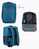 Immagine di AMERICAN TOURISTER - TROLLEY PETROLIO IN TESSUTO 4 RUOTE CON COMBINAZIONE TSA