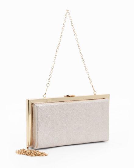 Immagine di CLUTCH IN LUREX APERTURA IN METALLO