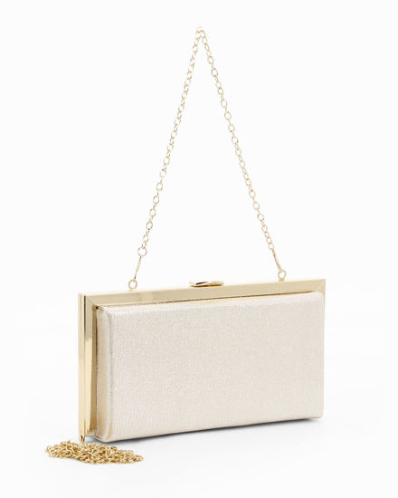 Immagine di CLUTCH IN LUREX APERTURA IN METALLO