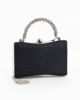 Immagine di CLUTCH TUTTA STRASS SCLOCCO E MANICHETTO