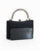 Immagine di CLUTCH TUTTA STRASS SCLOCCO E MANICHETTO