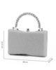 Immagine di CLUTCH TUTTA STRASS SCLOCCO E MANICHETTO