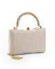 Immagine di CLUTCH TUTTA STRASS SCLOCCO E MANICHETTO
