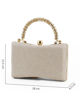 Immagine di CLUTCH TUTTA STRASS SCLOCCO E MANICHETTO