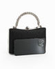 Immagine di CLUTCH TUTTA STRASS SCLOCCO E MANICHETTO
