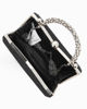 Immagine di CLUTCH TUTTA STRASS SCLOCCO E MANICHETTO