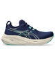 Immagine di ASICS GEL NIMBUS 26 - Scarpa da running blu e verde da donna - 1012B601_400
