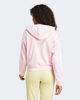 Immagine di ADIDAS - FELPA CON CAPPUCCIO ROSA 3S FT FZ HD DA DONNA - IS6998