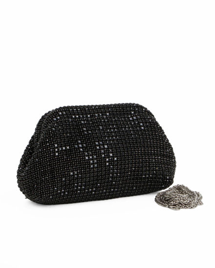 Immagine di POCHETTE TUTTA STRASS COLORATI