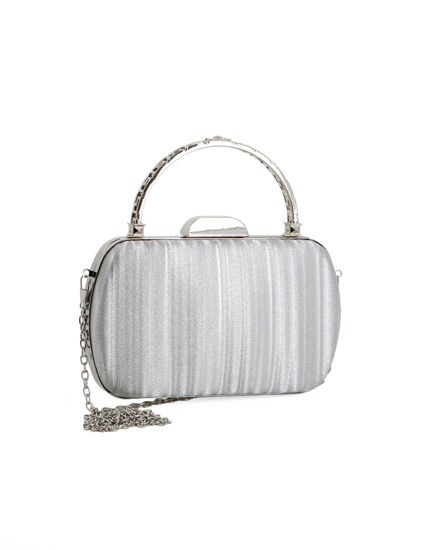 Immagine di CLUTCH 1MA.RASO EFFETTO INTREC.ACC.STRAS