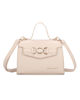 Immagine di ENRICO COVERI - Minibag beige con patta e tracolla removibile