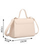 Immagine di ENRICO COVERI - Minibag beige con patta e tracolla removibile