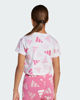Immagine di ADIDAS - T-SHIRT BIANCA E  ROSA CLBRTN TEE JUNIOR - JC7710