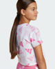 Immagine di ADIDAS - T-SHIRT BIANCA E  ROSA CLBRTN TEE JUNIOR - JC7710